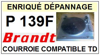 BRANDT-P139F-COURROIES-ET-KITS-COURROIES-COMPATIBLES