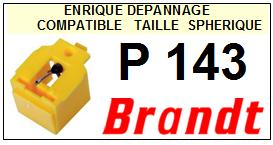 BRANDT Platine P143 P-143 Pointe diamant sphrique <small>SCE 13-08</small>