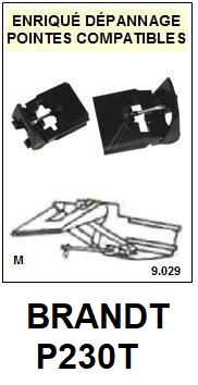 BRANDT-P230T-POINTES-DE-LECTURE-DIAMANTS-SAPHIRS-COMPATIBLES