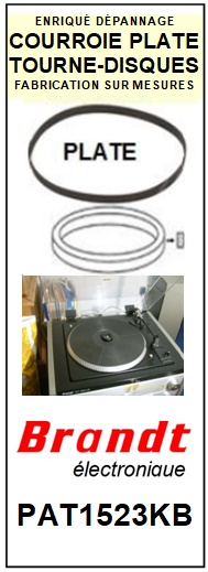 Lot De 5 Courroies Pour Tourne-disque WM GX688 - Diamètre 10,5 Cm - En Caoutchouc élastique