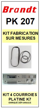 BRANDT-PK207-COURROIES-ET-KITS-COURROIES-COMPATIBLES