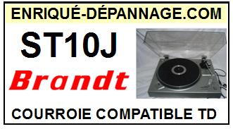 BRANDT-ST10J ST-10J-COURROIES-ET-KITS-COURROIES-COMPATIBLES