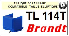 BRANDT Platine TL114T  Pointe diamant elliptique <BR><small>se 2014-03</small>