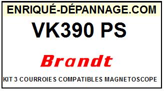 BRANDT-VK390PS-COURROIES-COMPATIBLES