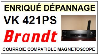 BRANDT-VK421PS VK-421 PS-COURROIES-ET-KITS-COURROIES-COMPATIBLES