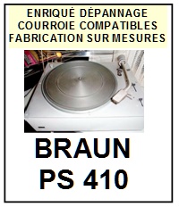 BRAUN-PS410 PS 410-COURROIES-COMPATIBLES