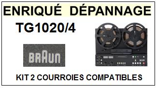 BRAUN-TG1020/4-COURROIES-ET-KITS-COURROIES-COMPATIBLES