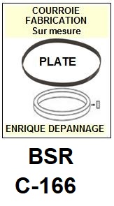 BSR-C166 C-166-COURROIES-ET-KITS-COURROIES-COMPATIBLES