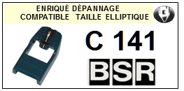 BSR C141  <bR>Pointe elliptique pour tourne-disques (<b>elliptical stylus</b>)<SMALL> 2016-12</small>