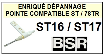 BSR-ST16/ST17-POINTES-DE-LECTURE-DIAMANTS-SAPHIRS-COMPATIBLES