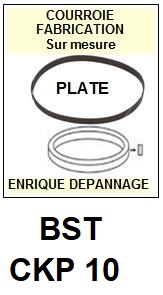 BST-CKP10 CKP 10-COURROIES-ET-KITS-COURROIES-COMPATIBLES