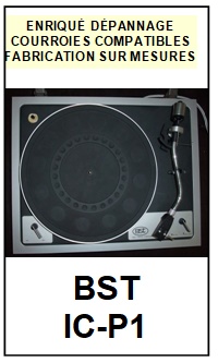 BST-ICP1 IC-P1-COURROIES-COMPATIBLES