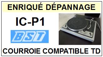 BST-ICP1 IC-P1-COURROIES-COMPATIBLES