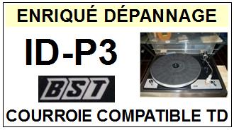 BST-IDP3 ID-P3-COURROIES-ET-KITS-COURROIES-COMPATIBLES