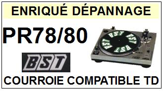 BST-PR78/80-COURROIES-ET-KITS-COURROIES-COMPATIBLES