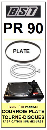 BST-PR90 PR-90-COURROIES-ET-KITS-COURROIES-COMPATIBLES