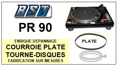 BST-PR90 PR-90-COURROIES-COMPATIBLES