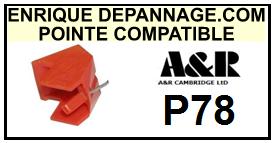 AR CAMBRIDGE-p78-POINTES-DE-LECTURE-DIAMANTS-SAPHIRS-COMPATIBLES