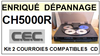 CEC-CH5000R-COURROIES-COMPATIBLES