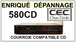 CEC CHUO DENKI-580CD-COURROIES-COMPATIBLES