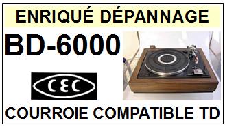 CEC CHUO DENKI-BD6000 BD-6000-COURROIES-ET-KITS-COURROIES-COMPATIBLES