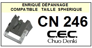 CEC CHUO DENKI CN246  <br>Pointe Diamant sphrique (stylus)<small> 2016-01</small>