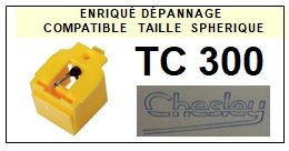 CHESLEY TC300  <br>Pointe sphrique pour tourne-disques (<B>sphrical stylus</b>)<SMALL> 2017 SEPTEMBRE</SMALL>