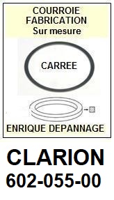 FICHE-DE-VENTE-COURROIES-COMPATIBLES-CLARION-60205500 602-055-00