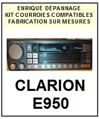 CLARION-E950-COURROIES-ET-KITS-COURROIES-COMPATIBLES