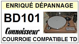 CONNOISSEUR BD101 BD-101 Courroie Tourne-disques <small>13-09</small>