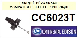 CONTINENTAL EDISON-CC6023T-POINTES-DE-LECTURE-DIAMANTS-SAPHIRS-COMPATIBLES