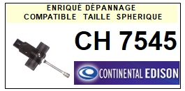 CONTINENTAL EDISON-CH7545-POINTES-DE-LECTURE-DIAMANTS-SAPHIRS-COMPATIBLES