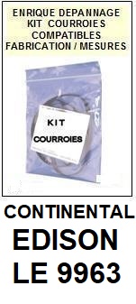 CONTINENTAL EDISON-LE9963-COURROIES-ET-KITS-COURROIES-COMPATIBLES