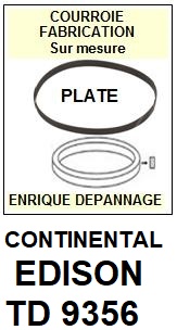 CONTINENTAL EDISON-TD9356-COURROIES-ET-KITS-COURROIES-COMPATIBLES