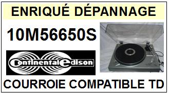 CONTINENTAL EDISON-10M56650S-COURROIES-COMPATIBLES