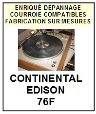 CONTINENTAL EDISON-76F-COURROIES-COMPATIBLES