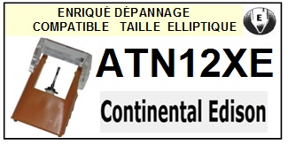 CONTINENTAL EDISON-ATN12XE-POINTES-DE-LECTURE-DIAMANTS-SAPHIRS-COMPATIBLES