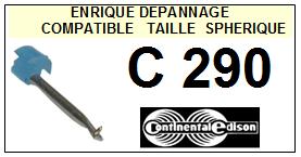 CONTINENTAL EDISON-C290  C-290-POINTES-DE-LECTURE-DIAMANTS-SAPHIRS-COMPATIBLES