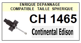 CONTINENTAL EDISON-CH1465-POINTES-DE-LECTURE-DIAMANTS-SAPHIRS-COMPATIBLES