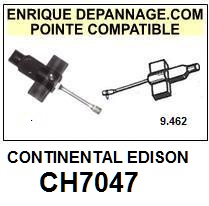 CONTINENTAL EDISON CH7047  <br>Pointe sphrique pour tourne-disques (<B>sphrical stylus</b>)<SMALL> 2016-05</SMALL>