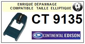 CONTINENTAL EDISON <br>Platine CT9135 CT 9135 Pointe diamant elliptique <BR><small>se 205-01</small>