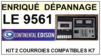 CONTINENTAL EDISON-LE9561 LE-9561-COURROIES-ET-KITS-COURROIES-COMPATIBLES