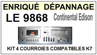 CONTINENTAL EDISON-LE9868-COURROIES-ET-KITS-COURROIES-COMPATIBLES