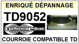 CONTINENTAL EDISON-TD9052-COURROIES-ET-KITS-COURROIES-COMPATIBLES