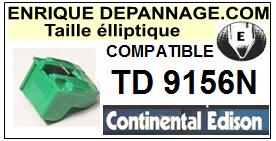 CONTINENTAL EDISON-TD9156N TD-9156N (1MONTAGE)-POINTES-DE-LECTURE-DIAMANTS-SAPHIRS-COMPATIBLES
