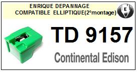 CONTINENTAL EDISON-TD9157. (2MONTAGE)-POINTES-DE-LECTURE-DIAMANTS-SAPHIRS-COMPATIBLES