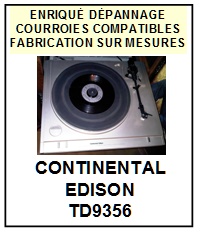 CONTINENTAL EDISON-TD9356-COURROIES-ET-KITS-COURROIES-COMPATIBLES