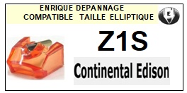 CONTINENTAL EDISON-Z1S-POINTES-DE-LECTURE-DIAMANTS-SAPHIRS-COMPATIBLES