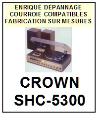 CROWN-SHC5300 SHC-5300-COURROIES-ET-KITS-COURROIES-COMPATIBLES