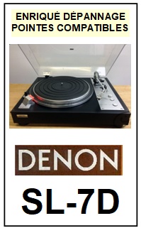 DENON-SL7D  SL-7D-POINTES-DE-LECTURE-DIAMANTS-SAPHIRS-COMPATIBLES